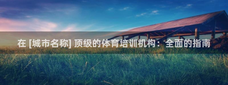 极悦平台代理怎么赚钱：在 [城市名称] 顶级的体育培