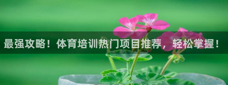 极悦平台官网下载中心网址：最强攻略！体育培训热门项目