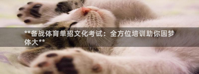 极悦平台非7O777：**备战体育单招文化考试：全方