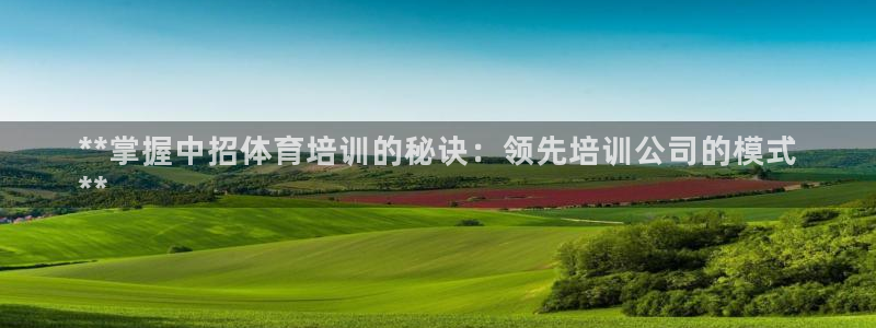 极悦娱乐股东：**掌握中招体育培训的秘诀：领先培训公