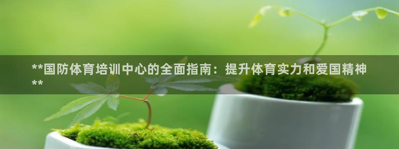 极悦娱乐代理人是谁：**国防体育培训中心的全面指南：