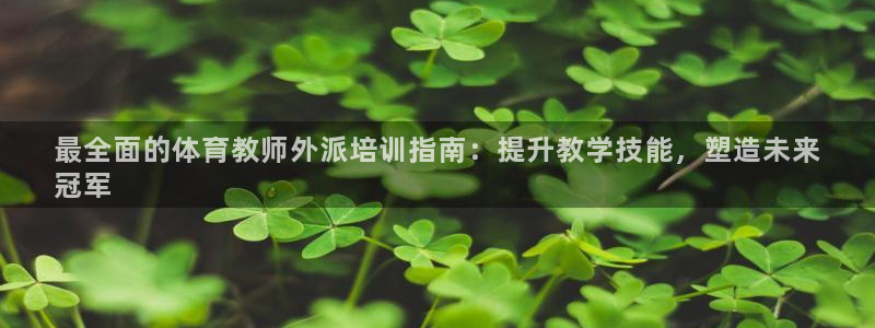 极悦娱乐官网入口网址：最全面的体育教师外派培训指南：提升教学